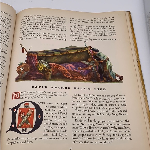 A Giant Golden Book of Old Testament Stories - Picture 14 of 16